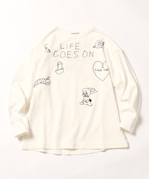 DENIM DUNGAREE/デニム&ダンガリー テンジク LIFE TEE ロングスリーブT