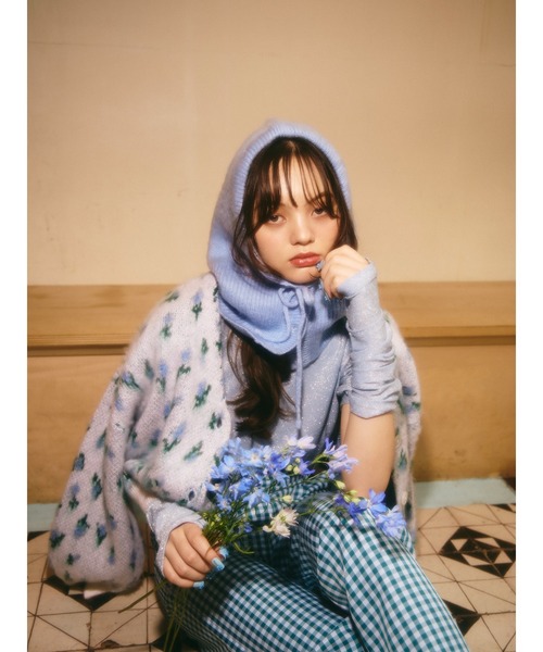 WC（ダブル シー）の「カラーギンガムチェックパンツ（スラックス・レディース・ブルー/ピンク/イエロー・FREE）」の5枚目の写真