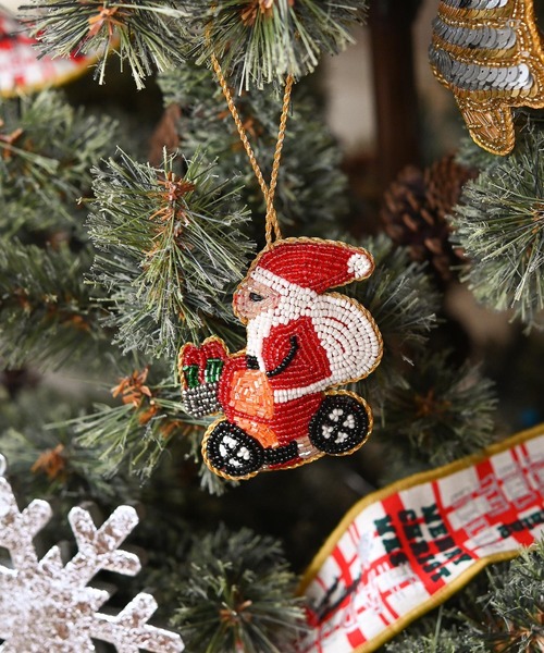 niko and（ニコアンド）の「[Xmas]ジテンシャサンタオーナメント