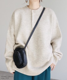 reca | ヘンリーネックニットプルオーバー(ニット/セーター)