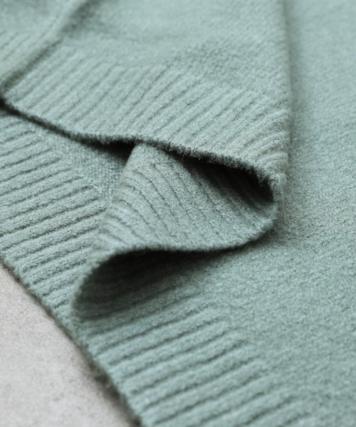 reca（レカ）の「ヘンリーネックニットプルオーバー（ニット/セーター・レディース・グレー系/ミント/アイボリー/ブルー系・FREE）」の20枚目の写真