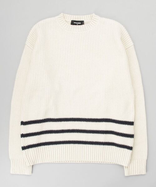 KNIT/3 STRIPES SWEATER /0212