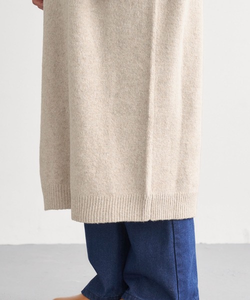 Chaco closet（チャコ クローゼット）の「求心ジャガードニットワンピース（ワンピース・レディース・アイボリー/ブラック・FREE）」の22枚目の写真