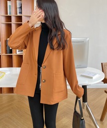 2つボタンシングルジャケット