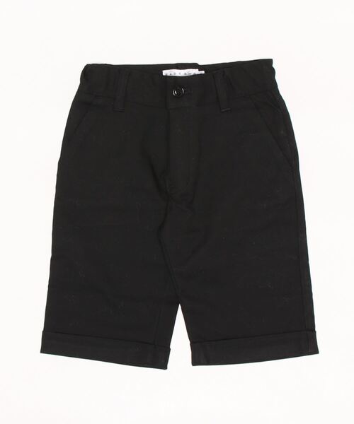 EAST END HIGHLANDERS（イーストエンドハイランダーズ）の「EAST END HIGHLANDERS / スーツハーフパンツ（スーツパンツ・キッズ・ブラック/ネイビー/ライトグレー/ベージュ・120/110/90/130/100）」の2枚目の写真