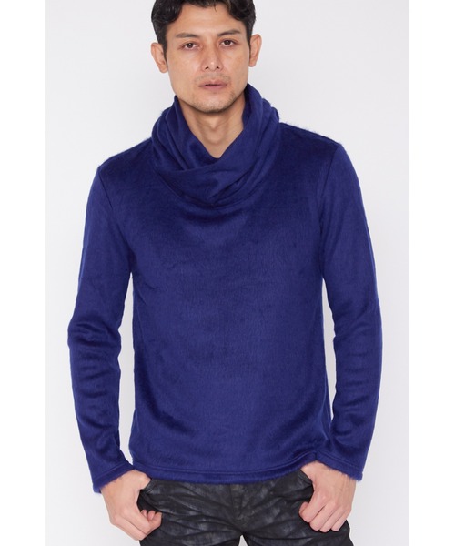 TORNADO MART（トルネードマート）の「TORNADO MART∴バルフィービーバードレープネック（Tシャツ/カットソー・メンズ・ブラック/ベージュ/ブルー/グレー/オリーブ・M/L/LL）」の5枚目の写真