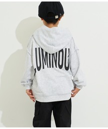 ANAP kids | 裏毛ビッグロゴフーディートップススウェット(パーカー)