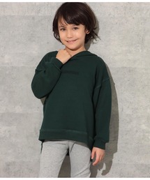 裏毛ビッグロゴフーディートップススウェット