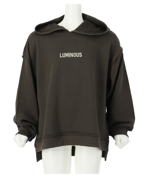 ANAP kids（アナップキッズ）の「裏毛ビッグロゴフーディートップススウェット（パーカー・キッズ・スミクロ/モスグリーン/ライトグレー・120cm/130cm/110cm）」の19枚目の写真