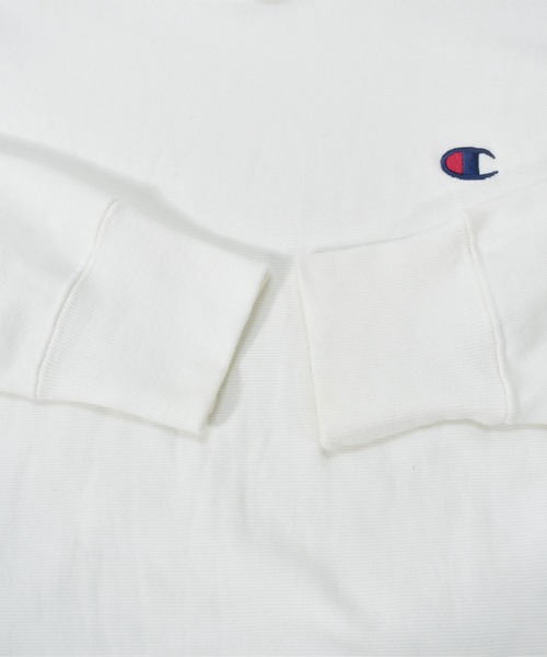 Champion(チャンピオン)の「【ヴィンテージ古着】Champion / チャンピオン REVERSE WEAVE リバースウィーブ ロゴ刺繍 パーカー(パーカー・メンズ・ホワイト・LARGE)」の5枚目の写真