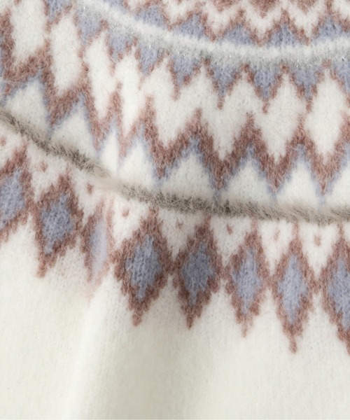 PROPORTION BODY DRESSING（プロポーションボディドレッシング）の「ノルディックニット / 1213170106（ニット/セーター・レディース・グレー系その他/ホワイト・FREE）」の21枚目の写真