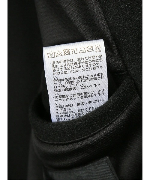 semantic design（セマンティックデザイン）の「セマンティックデザイン/semantic design ウールライク ダブルトレンチコート（トレンチコート・メンズ・ブラック/ベージュ・MEDIUM/LARGE/S/X-LARGE）」の11枚目の写真