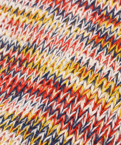 CIAOPANIC（チャオパニック）の「【Ciaopanic】　5カラーMIXクォーター（ソックス/靴下・メンズ・クリーム/サックスブルー/ネイビー/ホワイト系その他/イエロー/レッド・FREE）」の14枚目の写真