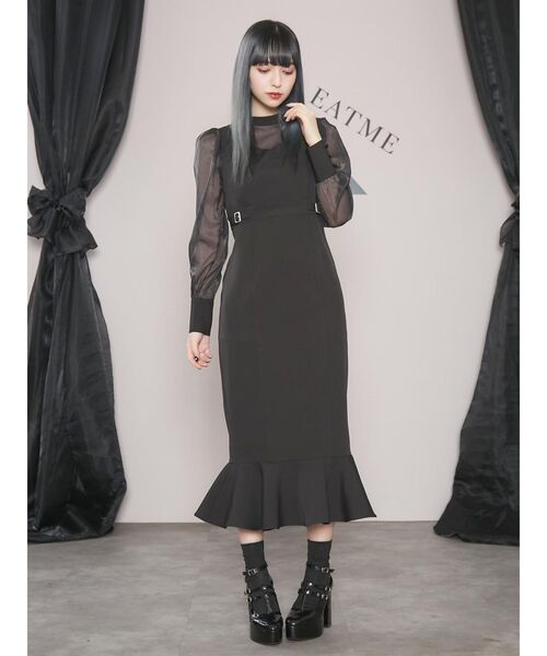 EATME（イートミー）の「ウエストベルトマーメイドワンピース  