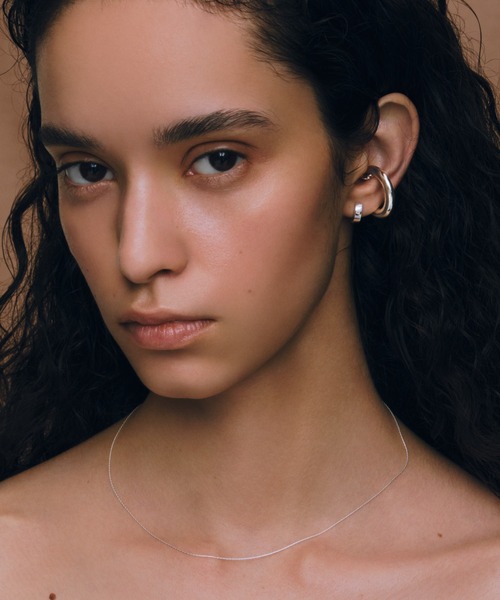 quip queint（クイップクエイント）の「【quip queint】snake chain necklace QU010　※（ネックレス・レディース・シルバー・FREE）」の2枚目の写真