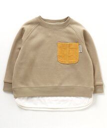 BREEZE | あったかレイヤードトレーナー(スウェット)