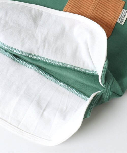 BREEZE（ブリーズ）の「あったかレイヤードトレーナー（スウェット・キッズ・ベージュ/レインボー/イエロー/チャコール/ブルー/グリーン/ピンク・100/110/130/140/90/120/80）」の15枚目の写真