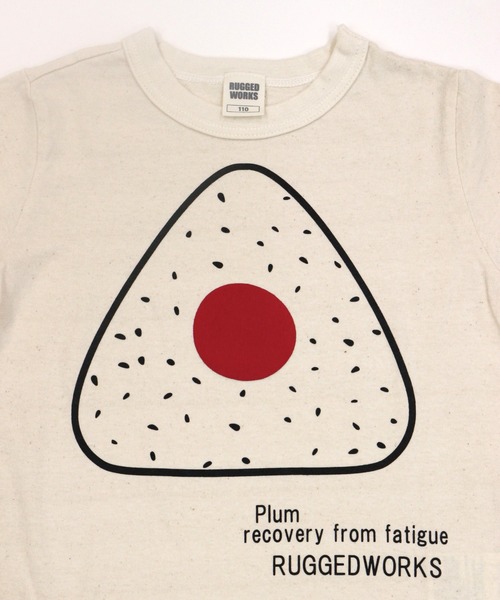 RUGGEDWORKS（ラゲッドワークス）の「《made in Japn》ごちそうロングTEE（Tシャツ/カットソー・キッズ・エンジ/ゴールド/レッド/ライトブラウン/マスタード/イエロー・90/100/110/120/130/140）」の11枚目の写真