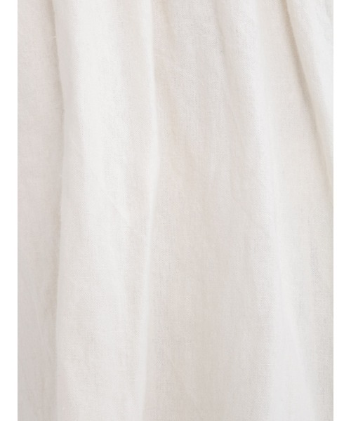 Samansa Mos2（サマンサ モスモス）の「綿麻スカラップレースブラウス（シャツ/ブラウス・レディース・ブラック/ベージュ/オフホワイト・ﾌﾘ-）」の11枚目の写真