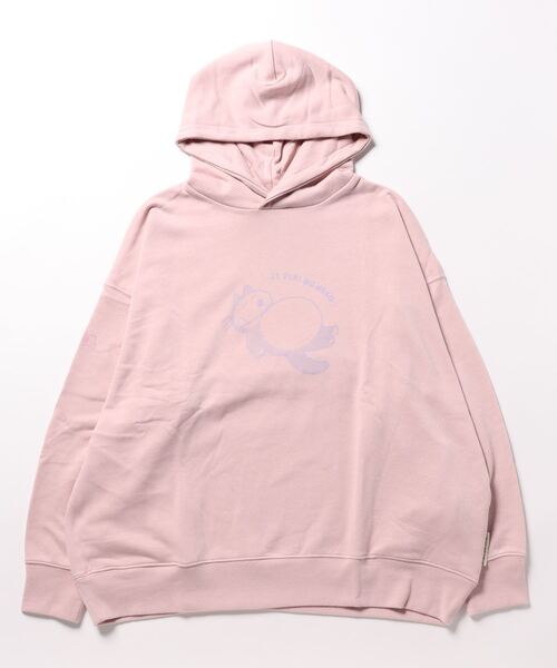 Martinex リトルミィ パーカー ピンク Mサイズ miffy / ミッフィー MOOMIN / ムーミン 11ぴきのねこ リラックス