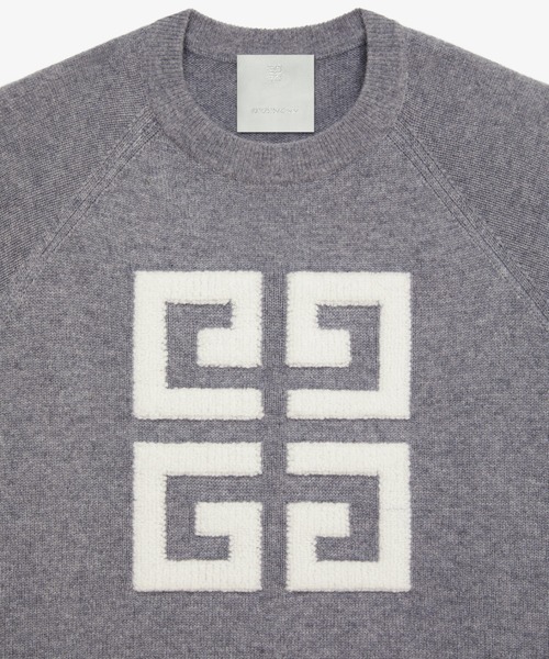 GIVENCHY（ジバンシイ）の「LONG SLEEVES SWEATER（ニット/セーター・メンズ・グレー・SMALL/X-SMALL/MEDIUM/LARGE）」の2枚目の写真