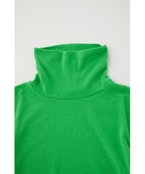 MOUSSY(マウジー)の「HI NECK SOFT LS Tシャツ(Tシャツ/カットソー・レディース・ライトグリーン/オフホワイト/オレンジ/ライトブルー・FREE)」の15枚目の写真