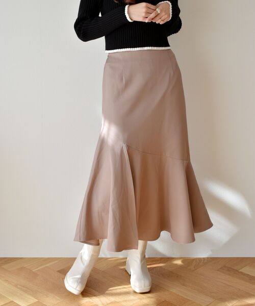 ems excite（エムズエキサイト）の「スリットマーメイドSK（スカート・レディース・ピンク/ブラック/ブラウン系その他2・FREE）」の20枚目の写真