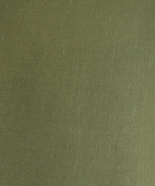 SHOO・LA・RUE(シューラルー)の「◆【UVカット/抗菌防臭/吸水速乾】大人のためのフレンチリネンブレンド前あきシャツ(シャツ/ブラウス・レディース・ピンク系その他/レモンイエロー/ホワイト系/ブラック系1/ライトグリーン系2/ブルー系2/ライトパープル/マスタード/カーキ/ライトブルー・03/02/04)」の21枚目の写真