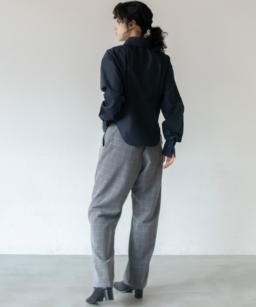 VACANCY(ヴァカンシー)の「コルセットブロードシャツ(シャツ/ブラウス・レディース・ホワイト/ライトグリーン/ブラック・FREE)」の22枚目の写真