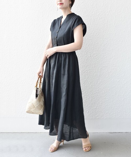 【美品】SHIPS　シップス　テレデランウエストギャザーワンピース　ブラック 楽天市場】【SALE／30%OFF】＜手洗い可能＞テレデラン ウエスト