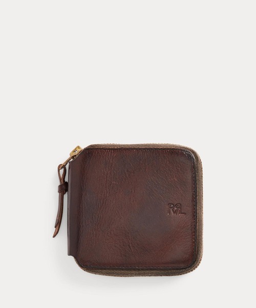 RRL（ダブル アール エル）の「レザー ビルフォールド（財布）」 - WEAR