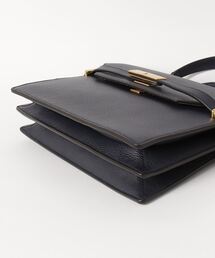 （US発）POLO RALPH LAUREN ポロIDレザーサッチェル Polo ID Leather Satchel