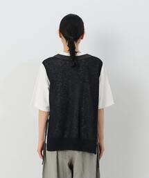 専用です♡アデュートリステス♡和紙混ベスト ADIEU TRISTESSE（アデュートリステス）の「TSUMUGI和紙配色