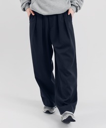 MUHET | 2タックワイドパンツ(スラックス)
