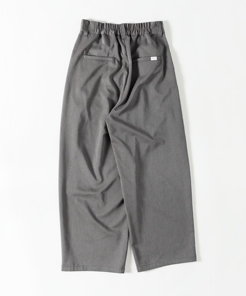 MUHET（ミュエータ）の「2タックワイドパンツ（スラックス・レディース・アイボリー/スモークグレー/ネイビー/ブラウン・MEDIUM/SMALL/X-LARGE）」の6枚目の写真