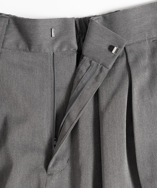 MUHET（ミュエータ）の「2タックワイドパンツ（スラックス・レディース・アイボリー/スモークグレー/ネイビー/ブラウン・MEDIUM/SMALL/X-LARGE）」の14枚目の写真