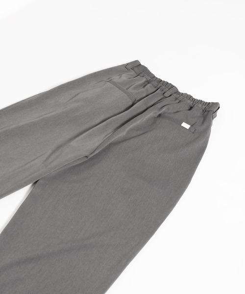 MUHET（ミュエータ）の「2タックワイドパンツ（スラックス・レディース・アイボリー/スモークグレー/ネイビー/ブラウン・MEDIUM/SMALL/X-LARGE）」の8枚目の写真