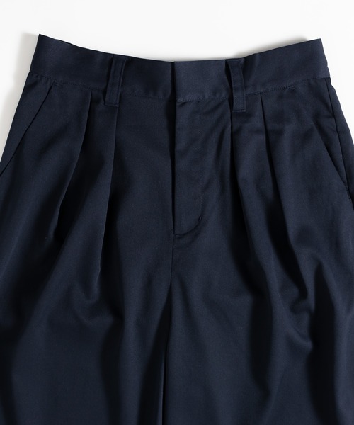 MUHET（ミュエータ）の「2タックワイドパンツ（スラックス・レディース・アイボリー/スモークグレー/ネイビー/ブラウン・MEDIUM/SMALL/X-LARGE）」の15枚目の写真