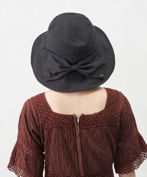 milsa(ミルサ)の「milsa C/L Compact Capeline(ハット・レディース・ブラック/ネイビー/ライトベージュ・M/57.5cm)」の21枚目の写真