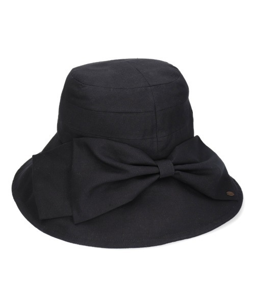 milsa(ミルサ)の「milsa C/L Compact Capeline(ハット・レディース・ブラック/ネイビー/ライトベージュ・M/57.5cm)」の20枚目の写真