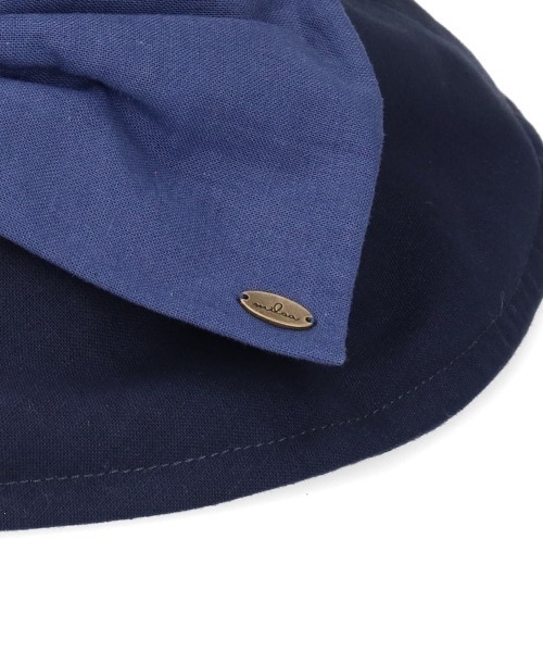 milsa(ミルサ)の「milsa C/L Compact Capeline(ハット・レディース・ブラック/ネイビー/ライトベージュ・M/57.5cm)」の10枚目の写真