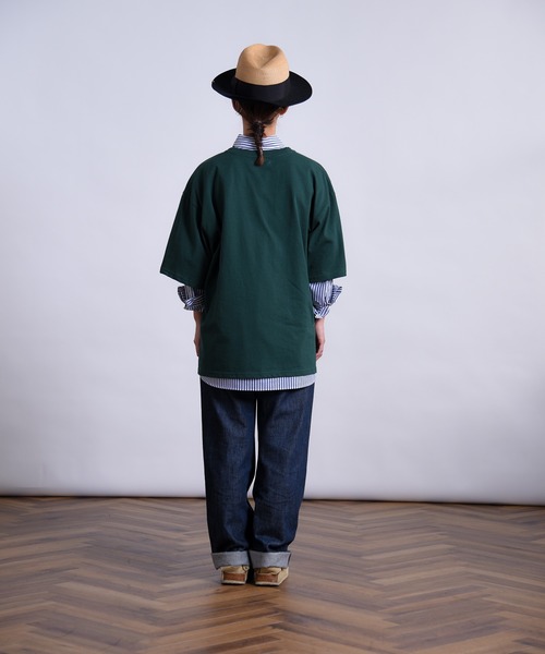 CALIFORNIA OUTFITTERS（カリフォルニア アウトフィッターズ）の「STD 3-ワイド Tシャツ / ６.２オンス ヘビーウェイト（Tシャツ/カットソー・メンズ・ホワイト/ブラック/グリーン/ナチュラル/オリーブ/ブルー・MEDIUM/LARGE/X-LARGE）」の18枚目の写真