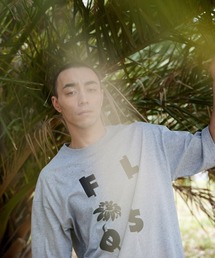 rehacer（レアセル）の「rehacer : Tuck Logo Wide CS / タックロゴ ワイド カットソー（Tシャツ/カットソー）」