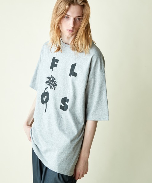 rehacer（レアセル）の「rehacer : Tuck Logo Wide CS / タックロゴ ワイド カットソー（Tシャツ/カットソー・メンズ・ホワイト/ブラック/グレー/ネイビー/グリーン・SMALL/MEDIUM/LARGE/X-LARGE）」の6枚目の写真