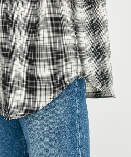 wellder ウェルダー　21SS/ボトム ブルー　WMST21SPT01 WELLDER (ウェルダー) Drawstring Shirt / ドローストリングシャツ