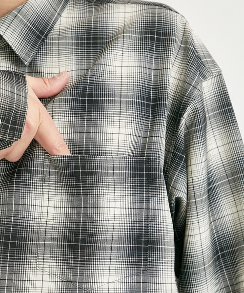 極美品✨ WELLDER ウェルダー シャツ チェック ウール サイズ3 極美品