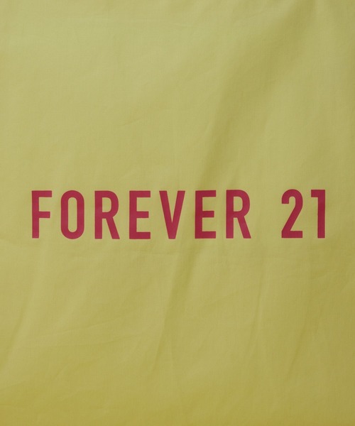 FOREVER 21（フォーエバー トゥエンティーワン）の「Forever21アソートロゴトート（トートバッグ・レディース・グリーン系その他/パープル系その他/シルバー/イエロー/グレー/ピンク系その他/ブラック/ブルー・FREE）」の11枚目の写真