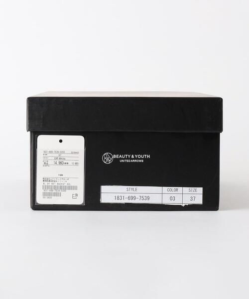 BEAUTY&YOUTH UNITED ARROWS(ビューティーアンドユースユナイテッドアローズ)の「ネット バックストラップ サンダル(サンダル・レディース・ダークグリーン/オフホワイト・37/36/38)」の21枚目の写真