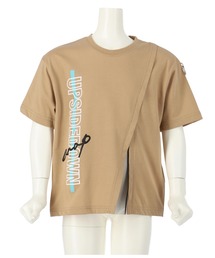 前スリットビッグトップスTシャツ
