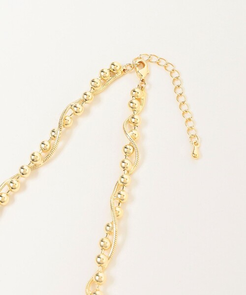 B:MING by BEAMS(ビーミングバイビームス)の「B:MING by BEAMS / クロス ボールチェーン ネックレス(ネックレス・レディース・ゴールド/シルバー・ONE SIZE)」の6枚目の写真